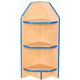 Folio Premium Library External Corner Bookcase - School Furniture