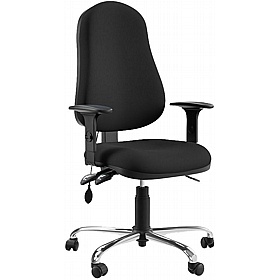 Orson 24 Hour 3-Lever Ergonomic Operator Chairs - Office Chairs