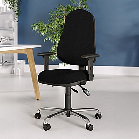 Orson 24 Hour 3-Lever Ergonomic Operator Chairs - Office Chairs