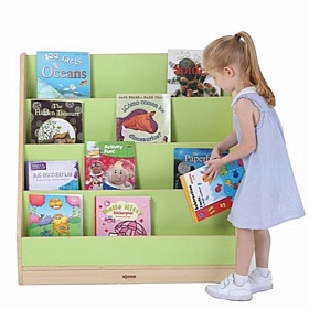 Wisdom Pastel 4 Tier Nursery and Library Bookcase - School Furniture