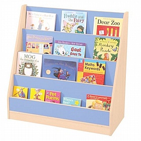 Wisdom Pastel 4 Tier Nursery and Library Bookcase - School Furniture