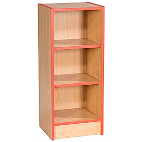 Folio Premium Library Flat Top Narrow Bookcases - School Furniture