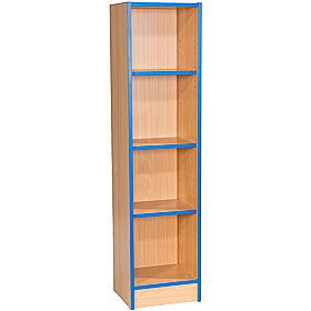 Folio Premium Library Flat Top Narrow Bookcases