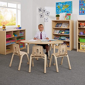 Wisdom Elegant Ergonomic School Chairs - School Furniture