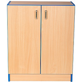 Folio Premium Library Flat Top Bookcase Cupboards - School Furniture