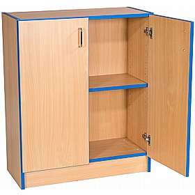 Folio Premium Library Flat Top Bookcase Cupboards - School Furniture