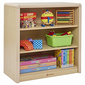 Wisdom Elegant 3 Shelf Nursery and Library Bookcase