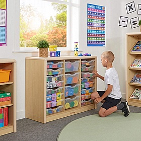 Wisdom Elegant 20 Combi Tray Storage - School Furniture