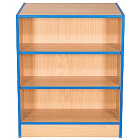 Folio Premium Library Flat Top Double Sided Bookcases - School Furniture