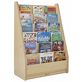 Wisdom Elegant Tall Nursery and Library Bookcase