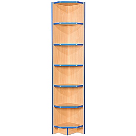 Folio Premium Library Flat Top External Corner Bookcase - School Furniture