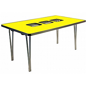 Gopak Folding Tables with Storage Tub Inserts (Tubs Included) - School Furniture
