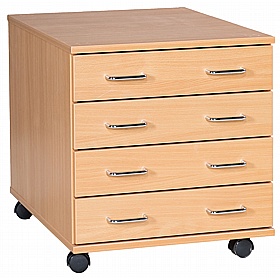 EduStore Mobile A2 Plan Chests Paper and Art School Storage - School Furniture