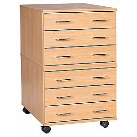 EduStore Mobile A2 Plan Chests Paper and Art School Storage - School Furniture