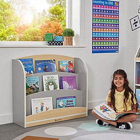 Modern Thrifty 3 Tier Nursery and Library Bookcase - School Furniture