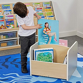 Modern Thrifty Mobile Kinderbox Book Storage - School Furniture