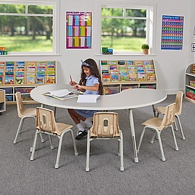 Modern Thrifty Height Adjustable Group Tables - School Furniture