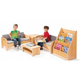 Zona Nursery and Library Reading Cushioned Sofa - School Furniture