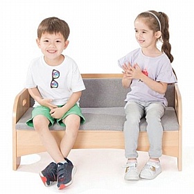 Zona Nursery and Library Reading Cushioned Sofa - School Furniture