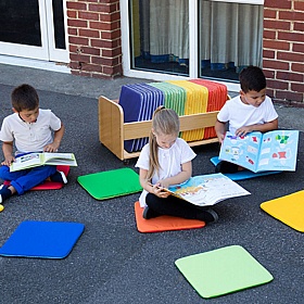 Rainbow Square Mats & Tuf 2 Trolley