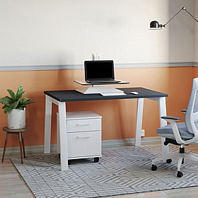 Leap Electric Sit Stand Desk Converter - Office Accessories