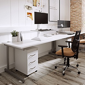 Leap Electric Sit Stand Desk Converter - Office Accessories