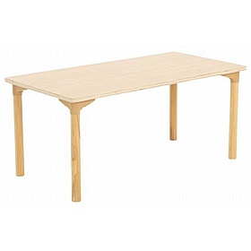 Zona Beechwood Rectangular Nursery and Pre School Tables