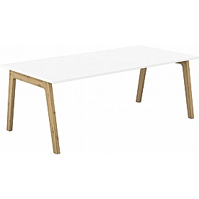 Foresta Scandi Rectangular Breakout and Meeting Tables - Meeting Room