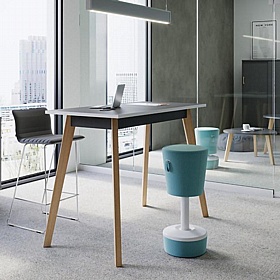 Foresta Scandi Rectangular High Breakout and Meeting Tables