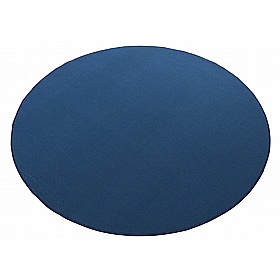 Solid Round Placement Carpet - School Furniture