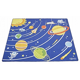Solar System Rectangular Learning Carpet - School Furniture