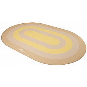 Runaway Oval Placement Carpet - School Furniture