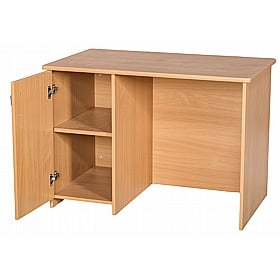 Campus Teachers Office Desk with Cupboard - School Furniture