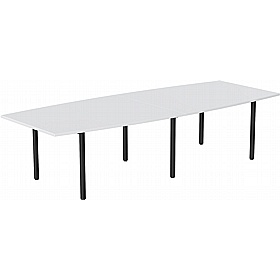 C-Sense Boat Shaped Meeting and Boardroom Tables - Meeting Room