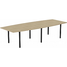 C-Sense Boat Shaped Meeting and Boardroom Tables - Meeting Room