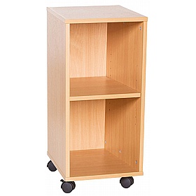 EduStore Narrow Mobile Bookcases - School Furniture