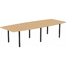 C-Sense Boat Shaped Meeting and Boardroom Tables - Meeting Room