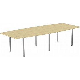 C-Sense Boat Shaped Meeting and Boardroom Tables - Meeting Room