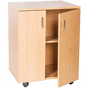 EduStore Double Door Mobile Cupboards - School Furniture