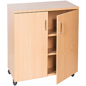 EduStore Double Door Mobile Cupboards - School Furniture