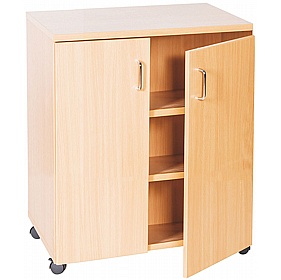 EduStore Double Door Mobile Cupboards - School Furniture