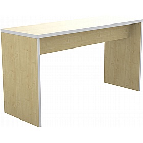 Respite Panel End High Rectangular Breakout and Meeting Tables - Breakout & Canteen