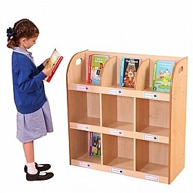 Easy Reading Book Display and Storage Unit