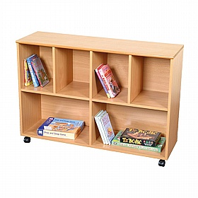Beech Nursery and Library Straight Bookcase