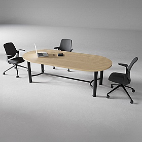 Demino D-End Meeting and Breakout Tables - Meeting Room