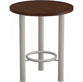 Demino Round Veneer Meeting and Breakout High Tables