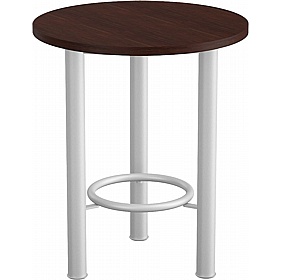 Demino Round Veneer Meeting and Breakout High Tables - Meeting Room
