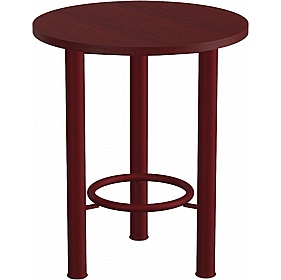 Demino Round Veneer Meeting and Breakout High Tables - Meeting Room