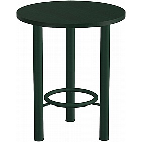 Demino Round Veneer Meeting and Breakout High Tables - Meeting Room