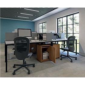 EduLock Wooden Personal Under Desk Lockers - School Furniture